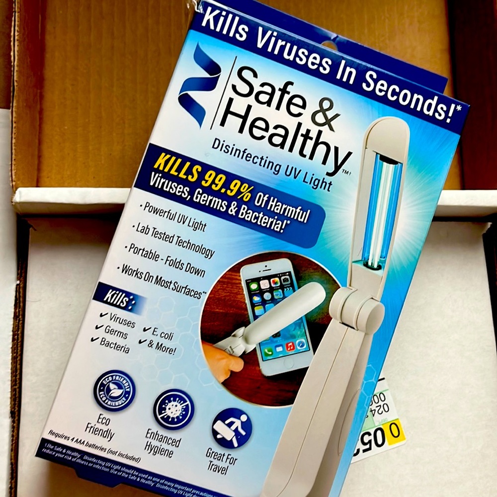 Disinfecting UV light for any electronics devices
